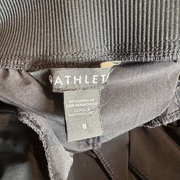 Athleta Brooklyn Ankle Pull On Pant Trouser Black 8 - Picture 3 of 10